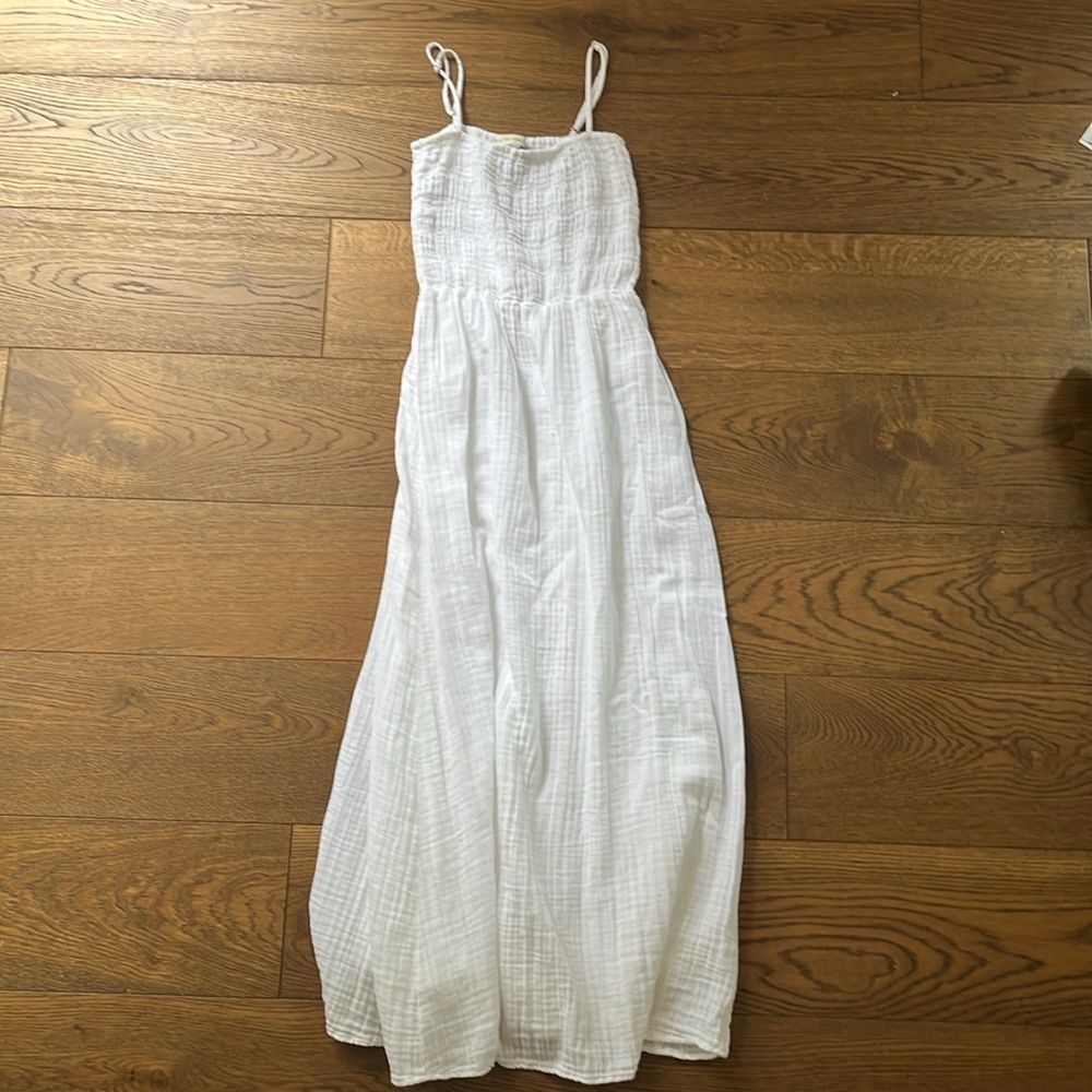 Oliver Logan Maybrook Maxi Dress XS White - Picture 5 of 7